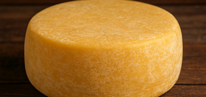 A imagem mostra o nosso queijo canastra - Empório Rota do Queijo